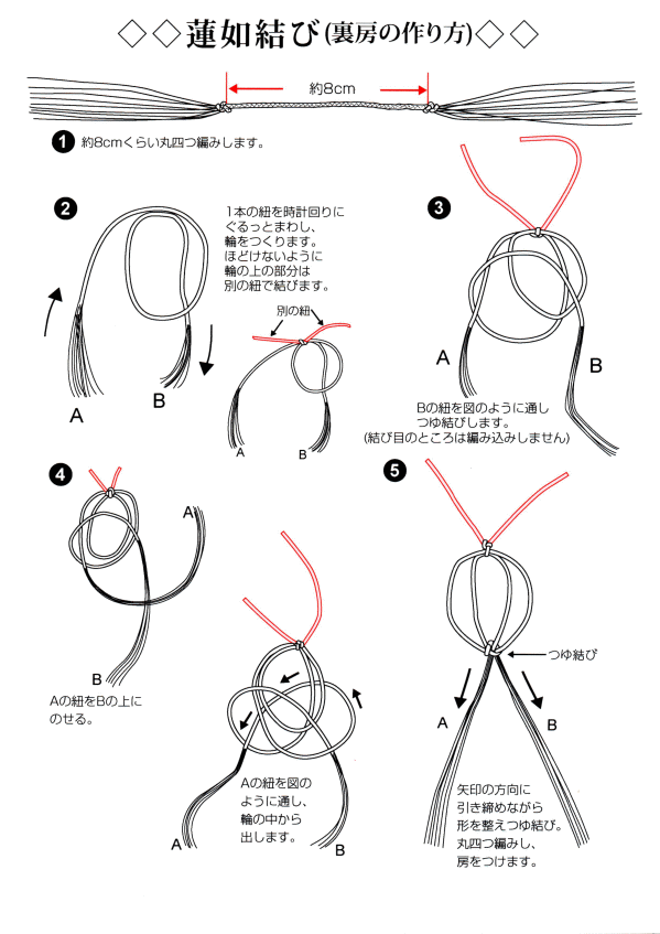 数珠 の 結び方